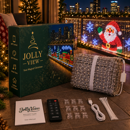 Guirlandes lumineuses pour balcon ZENDAMI™